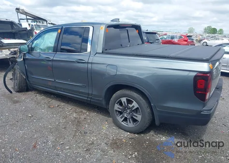 2019 Honda Ridgeline Rtl-T from USA, damaged, VIN 5FPYK3F66KB001451